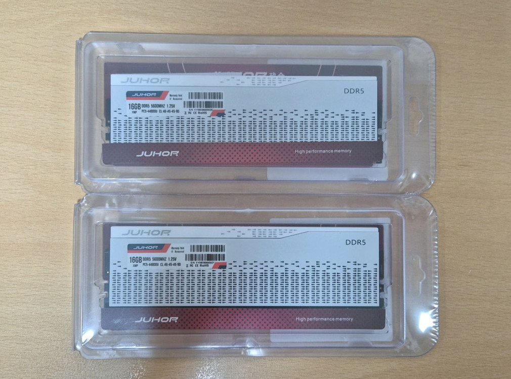 미개봉) DDR5 32GB ( 16GB x2) 5600MHz 화이트 램 새제품 이미지