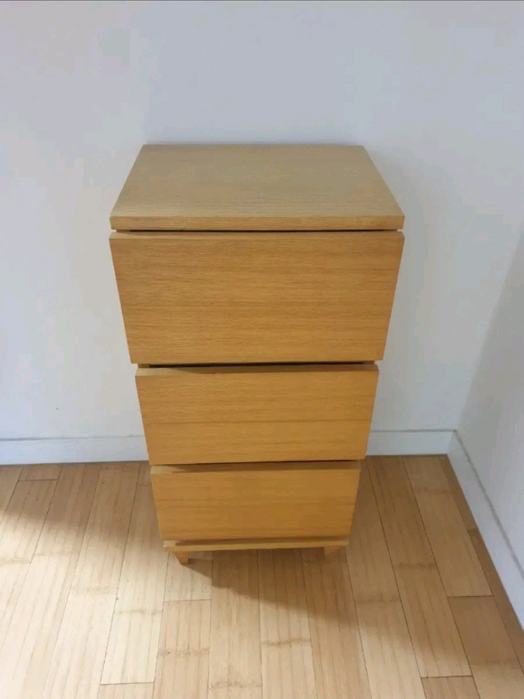 바이헤이데이 물푸레나무 원목 서랍장 이미지