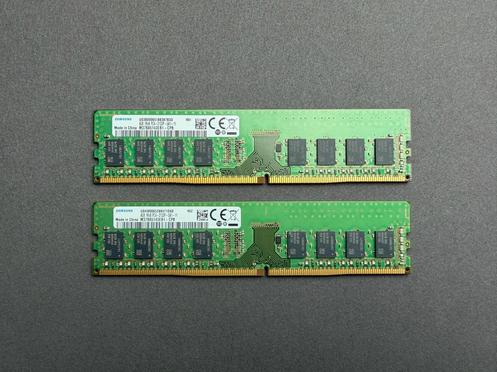 DDR4 4GB 메모리 2개 세트 PC4-2133P-UA1-11 이미지