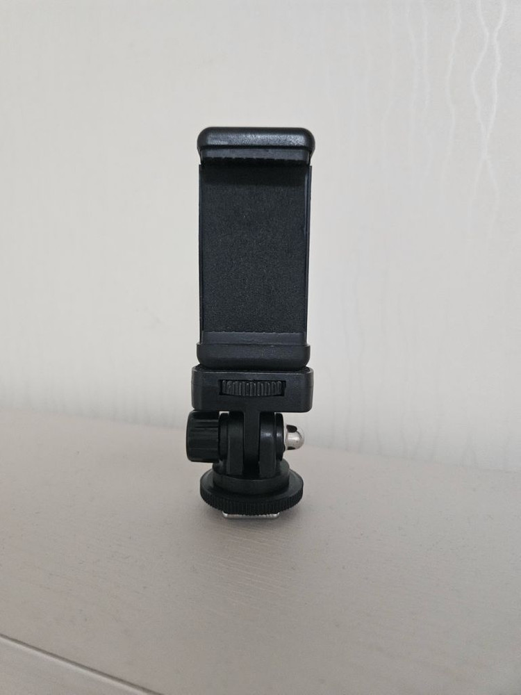 카메라 핫슈 모니터용 휴대폰 마운트 캐논 니콘 소니 DSLR 유연한 삼각대 어댑터 360 회전 거치대 이미지