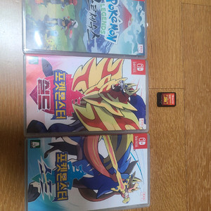 닌텐도 스위치 포켓몬스터 4종(레알세,스칼렛,소드,실드) 이미지