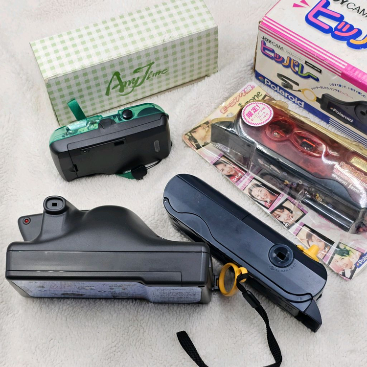 4종일괄 폴라로이드 토이 필름카메라 필카 즉석카메라 앤틱 소장용 똑딱이 이미지