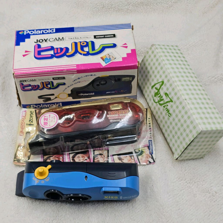 4종일괄 폴라로이드 토이 필름카메라 필카 즉석카메라 앤틱 소장용 똑딱이 이미지