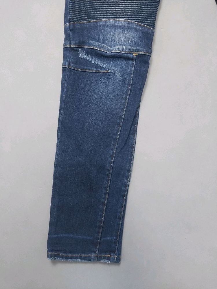 [30] 발망 데미지 디스덧댐 바이커진 청바지 이미지