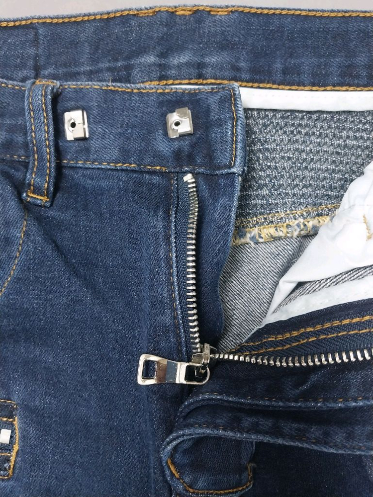 [30] 발망 데미지 디스덧댐 바이커진 청바지 이미지