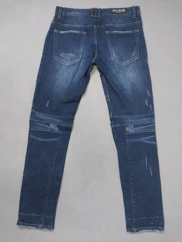 [30] 발망 데미지 디스덧댐 바이커진 청바지 이미지