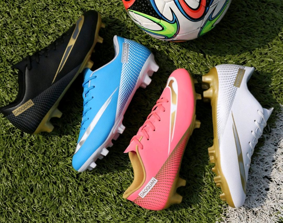 미사용 리온 컬러 스파이크 인조 잔디 축구화 285mm 이미지