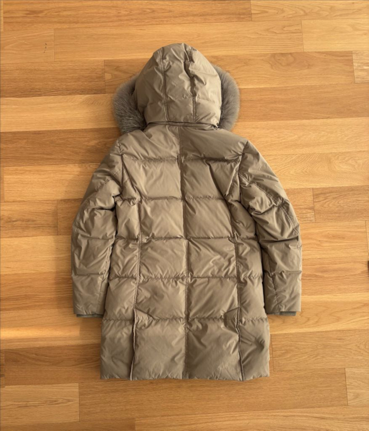 맨온더분 폭스퍼 구스다운 사파리 패딩 (46사이즈) 이미지