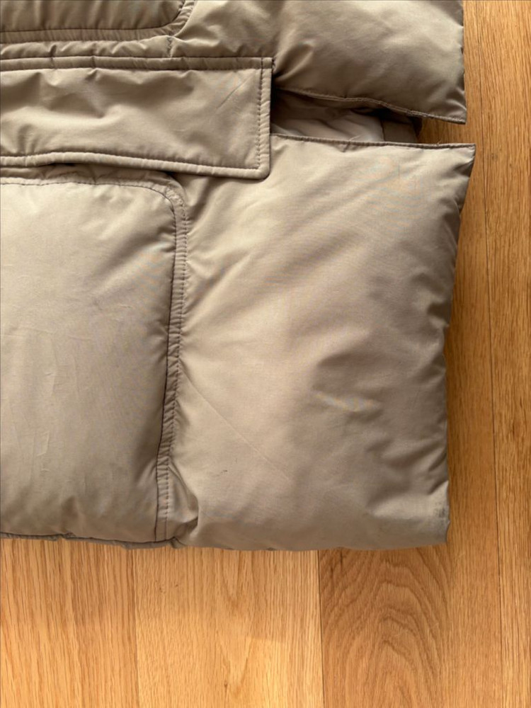 맨온더분 폭스퍼 구스다운 사파리 패딩 (46사이즈) 이미지