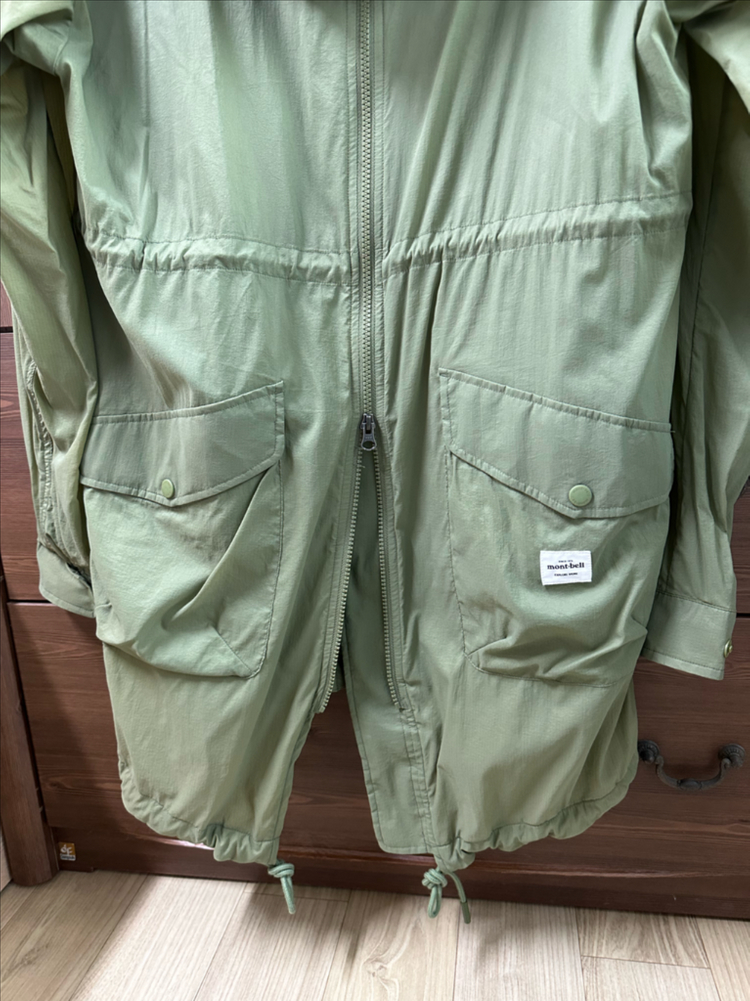 몽벨 야상 바람막이 방풍자켓 이미지