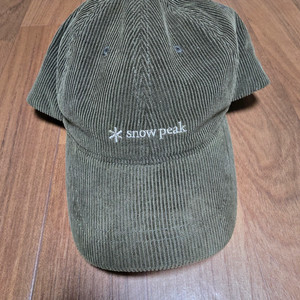 스노우피크 코듀로이 볼캡 이미지