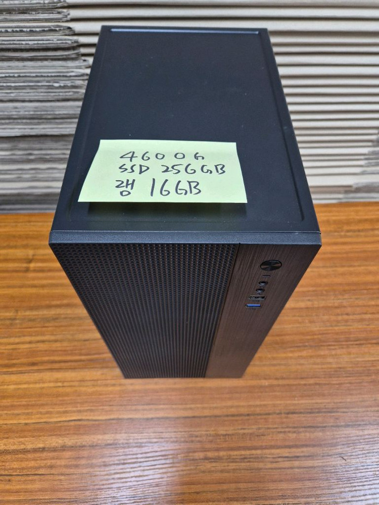 라이젠5 5600G 4600G 3400G 인텔 i5 10500 사무용 컴퓨터 총 7대 이미지