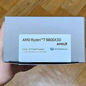 라이젠 9800x3d cpu 판매합니다. 이미지