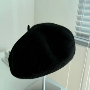 베레모 블랙 (새상품) 이미지