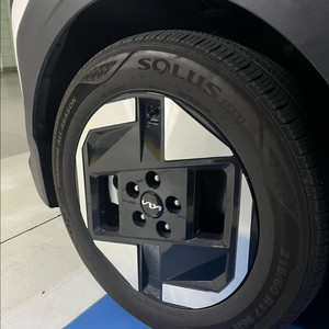 기아 ev3 17인치 휠 타이어 힌대분4세트 이미지