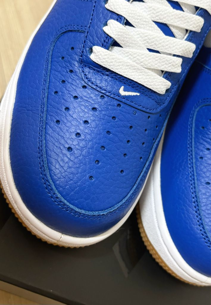 [270] 나이키 에어포스 1 블루 스니커즈 이미지