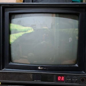 삼성14인치 티비 빈티지브라운관 TV 이미지