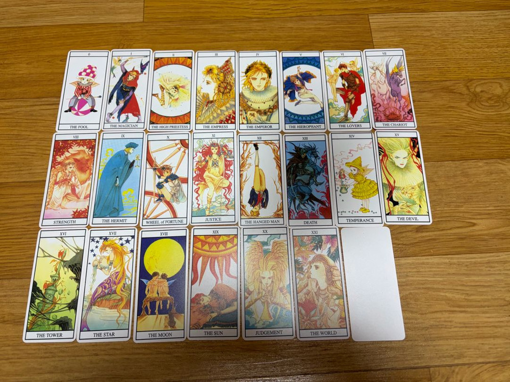 시미즈 레이코 미라클 타로카드 이미지