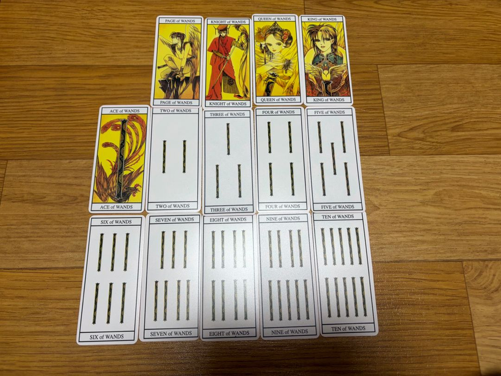 시미즈 레이코 미라클 타로카드 이미지