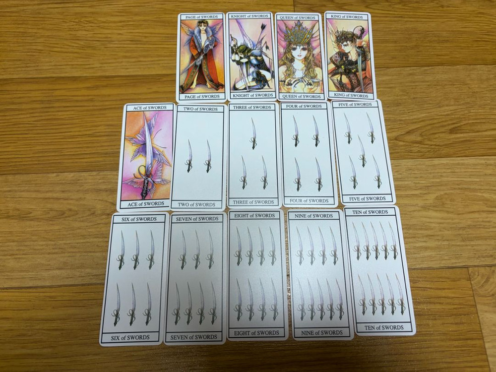 시미즈 레이코 미라클 타로카드 이미지