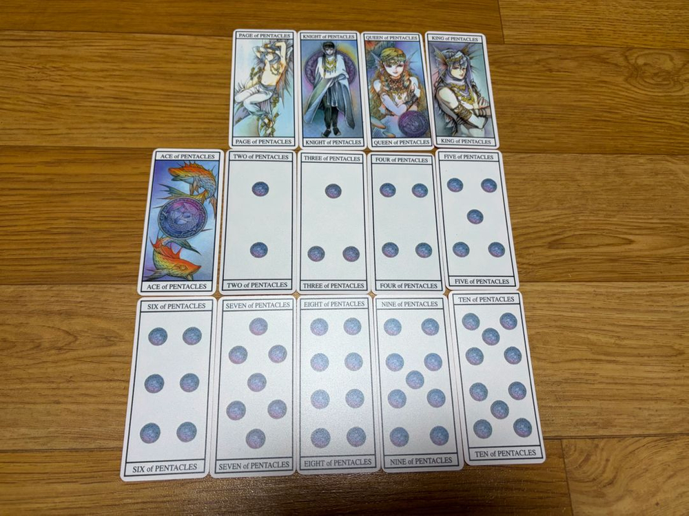 시미즈 레이코 미라클 타로카드 이미지