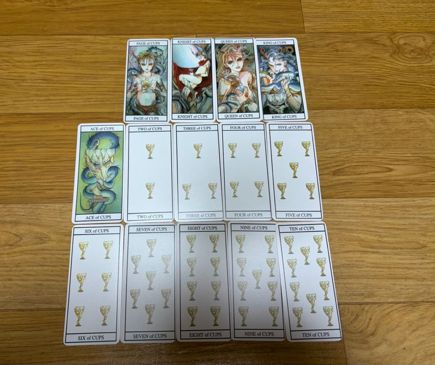 시미즈 레이코 미라클 타로카드 이미지