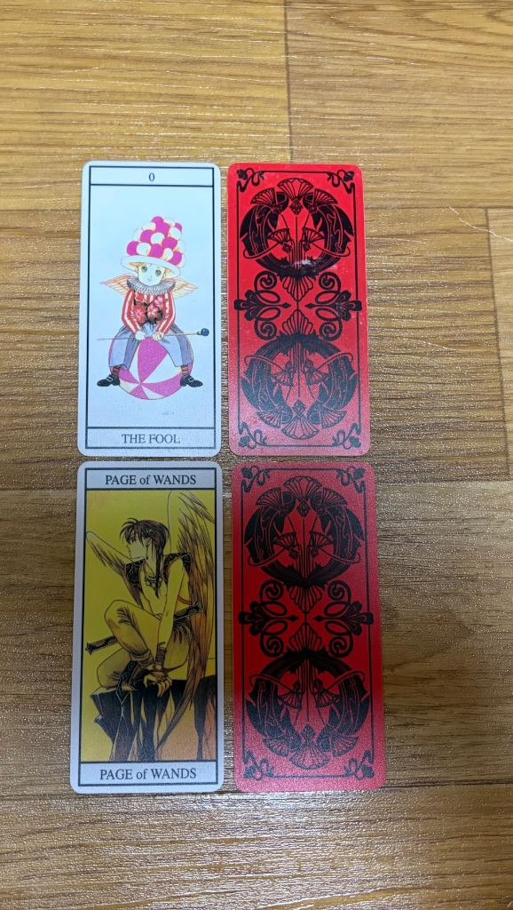 시미즈 레이코 미라클 타로카드 이미지