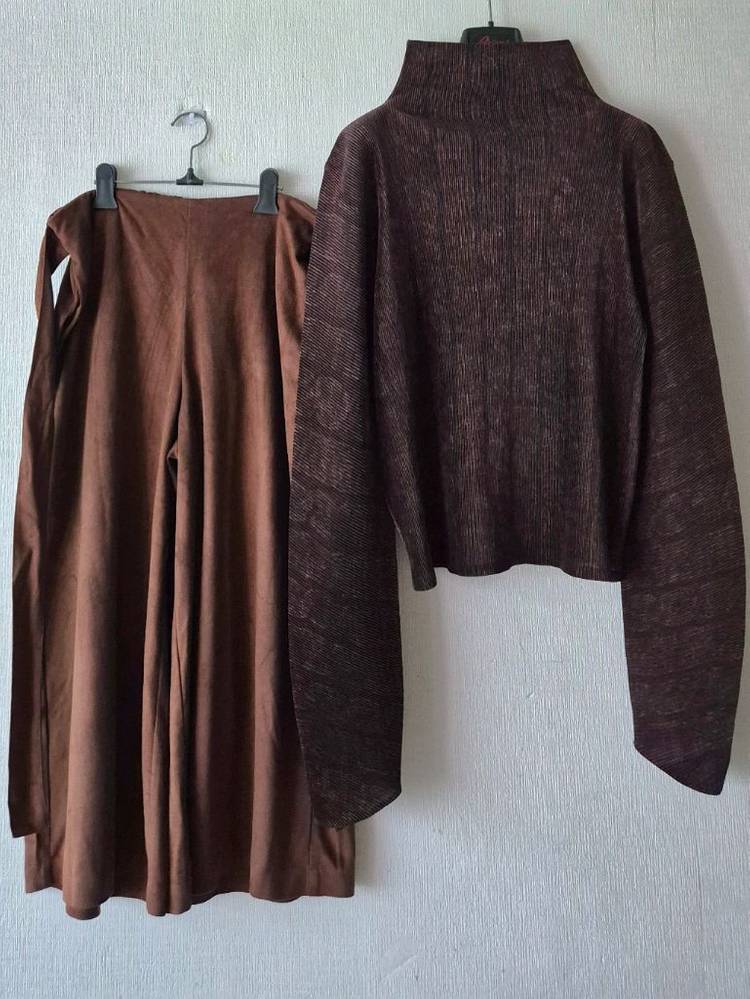 정품 이세이미야케 플리츠플리즈 하이넥탑 외 일제옷 3종 이미지