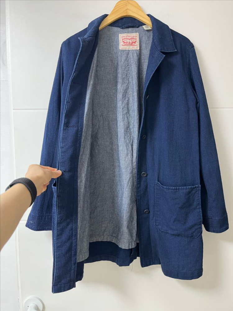 리바이스 면하프 자켓 이미지