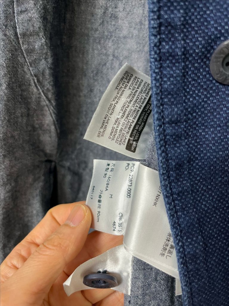 리바이스 면하프 자켓 이미지