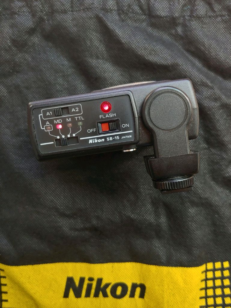니콘 FM2,FE,FG 스피드라이트 SB-15 플래시 이미지