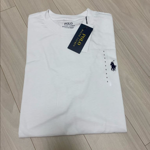 폴로 랄프로렌 반팔티 화이트 S 새상품 이미지