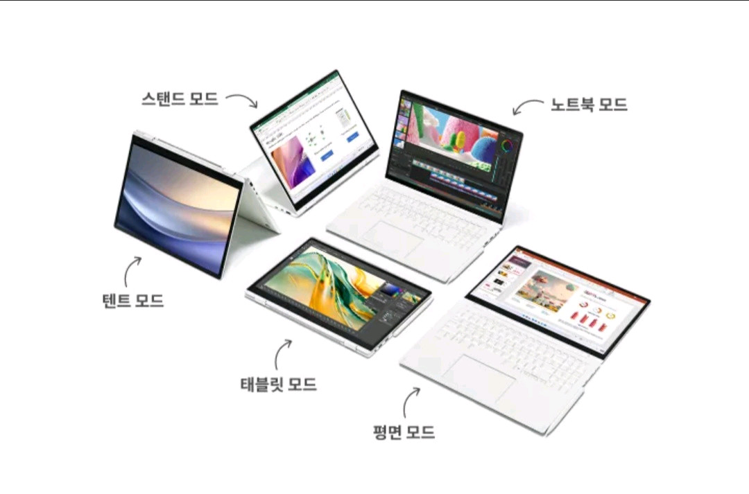 LG 그램프로360 (2026년형) 풀박스 백만원 싸게 팝니다. 선착순 이미지