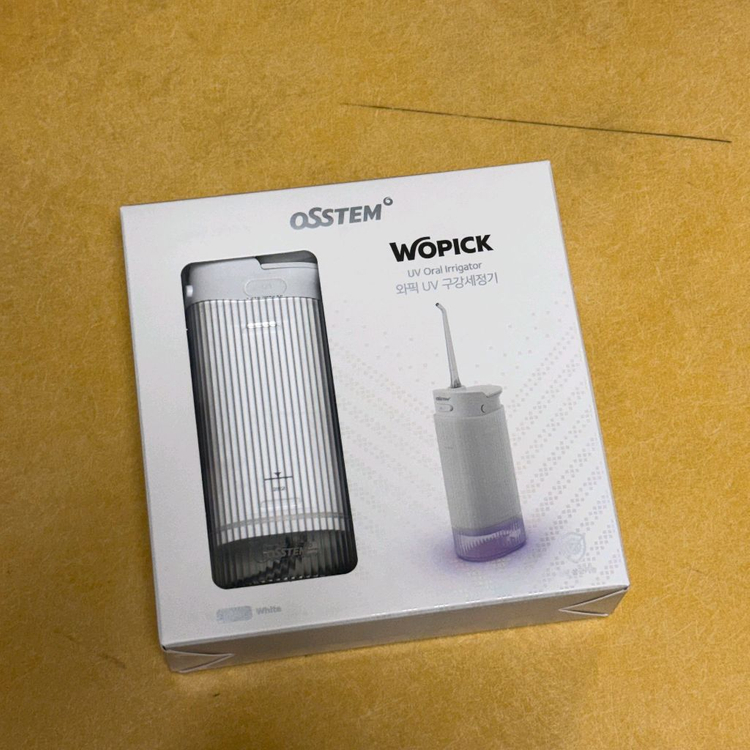 오스템 와픽 UV 구강세정기 WO-203 미개봉 새상품 판매합니다. 이미지