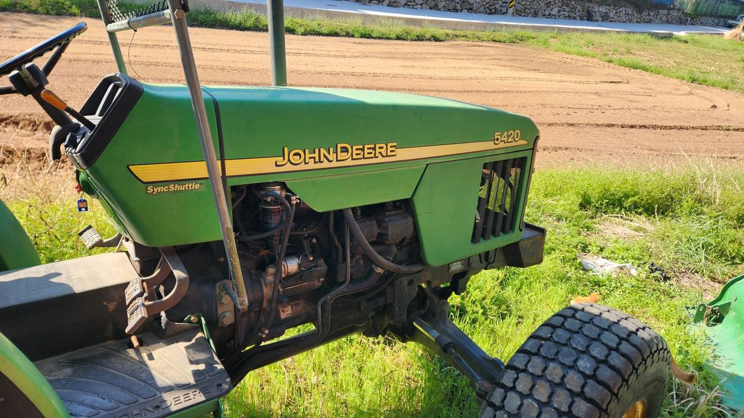 존디어5420 (75마력) 실사용시간 405시간 알터네이터 없음 트랙터 트랙트 트렉터 트렉트 본기만 이미지