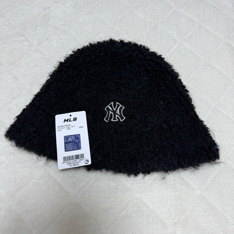 mlb 엠엘비 플리스 버킷햇 모자 이미지