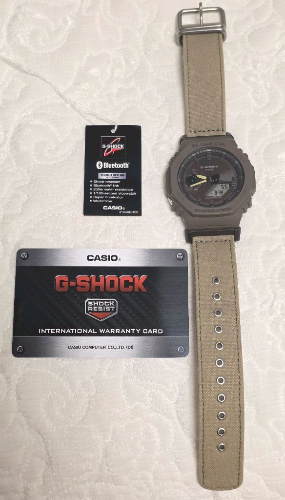 블루투스 지샥 G-SHOCK 태양광 이미지