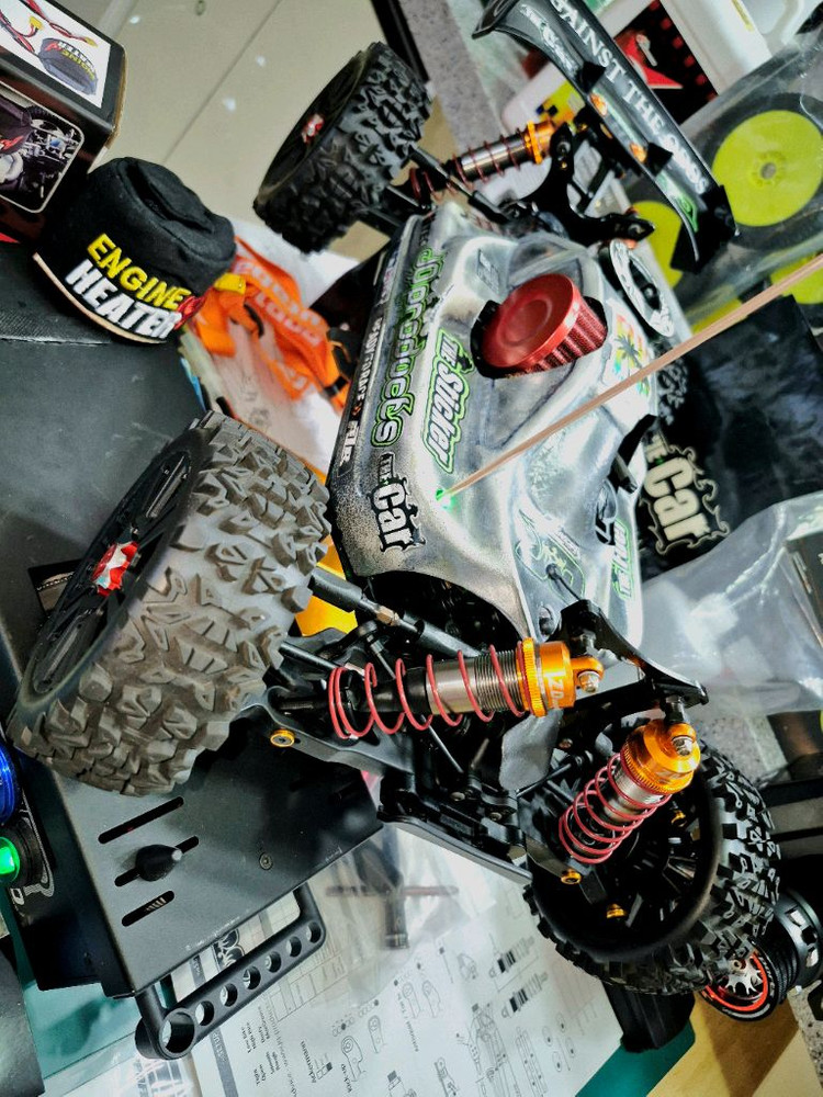 *각종교신가능*니트로터보엔진RC카(하이엔드급1/8)필란드JQ theCar알씨카풀패키지박스셋~바람에언덕에서 이미지