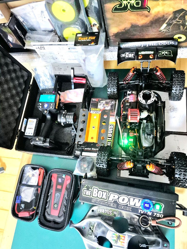 *각종교신가능*니트로터보엔진RC카(하이엔드급1/8)필란드JQ theCar알씨카풀패키지박스셋~바람에언덕에서 이미지