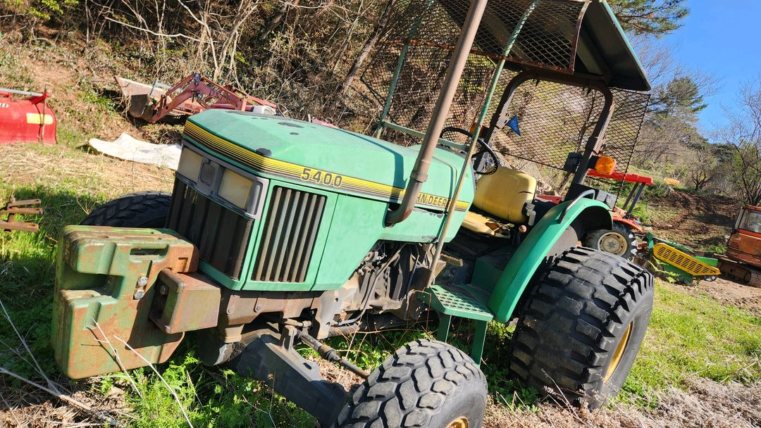 존디어5400(68마력) 트랙터 트랙트 트렉터 트렉트 본기만 이미지