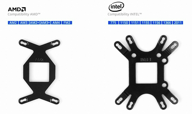 Antec 2열 일체형 수냉쿨러(새상품) 이미지