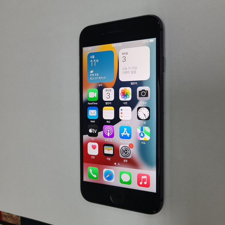 아이폰8 블랙 64G 인스타 배터리100% 115911 이미지