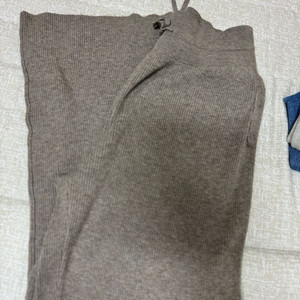 유니클로 립 니트팬츠 임산부 강추 XXL (롱기장) 이미지