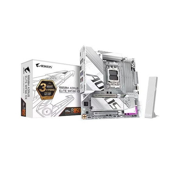 라이젠 9800X3D / B850M 어로스엘리트 ICE / ASUS 5070 PRIME 이미지