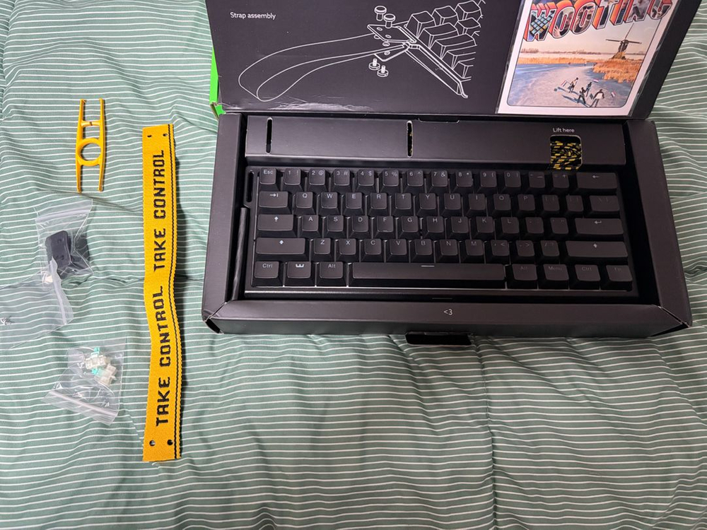 우팅 60HE+ 래피드트리거 키보드 이미지