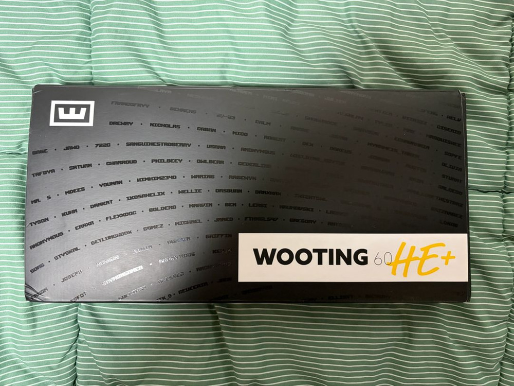 우팅 60HE+ 래피드트리거 키보드 이미지