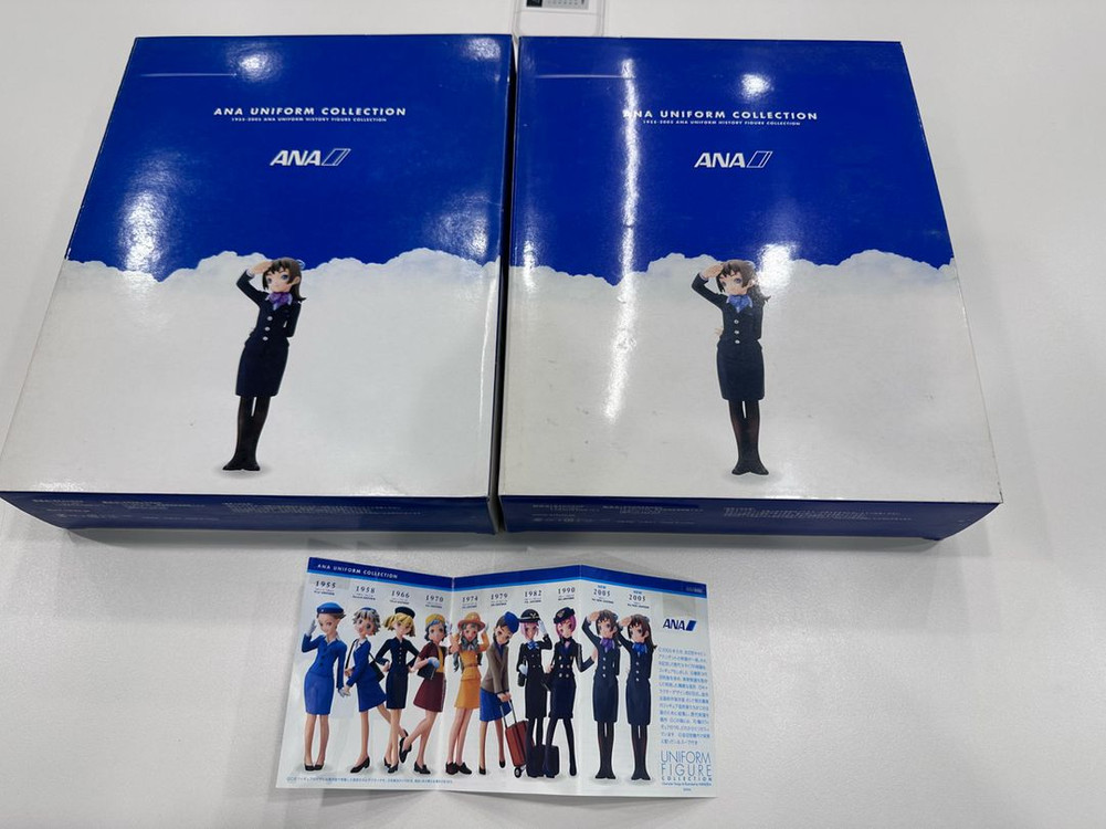 Kaiyodo ANA 유니폼 컬렉션 1, 2 세트 한정 박스 포함 (10종) 이미지