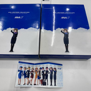 Kaiyodo ANA 유니폼 컬렉션 1, 2 세트 한정 박스 포함 (10종) 이미지
