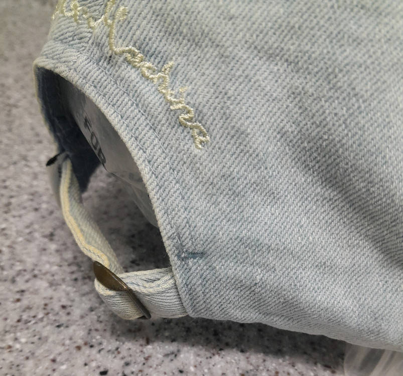 데우스 엑스마키나 빈티지워싱 데님 볼캡 이미지