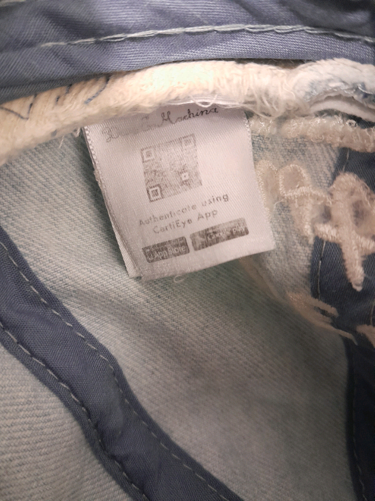 데우스 엑스마키나 빈티지워싱 데님 볼캡 이미지